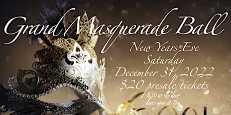 Grand Masquerade Ball - NYE 2023