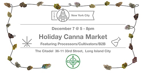 NYC Committee for CANY Holiday Canna Market