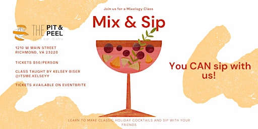 Mixology Class with Kelsey Biser