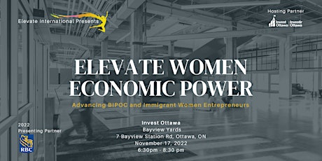 Elevate Women - Economic Power primary image