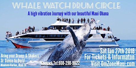 OmZone 4th Annual Whale/Drum Cruise primary image