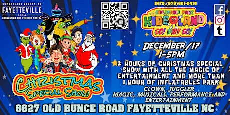 Inflatable Park and Christmas Special Show