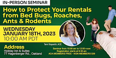 How To Protect Your Rentals from Bed Bugs, Roaches, Ants & Rodents