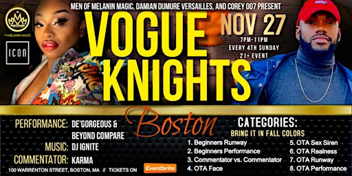 VOGUE KNIGHTS BOSTON - Fall Edition