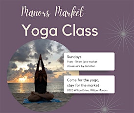 Community Yoga Class at Manors Market