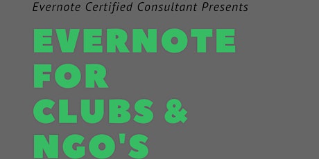 Evernote Series: Evernote for Clubs & NGO's primary image