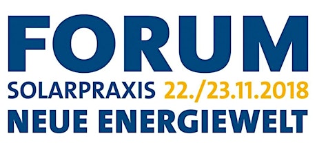 Hauptbild für 19. Forum Neue Energiewelt 2018