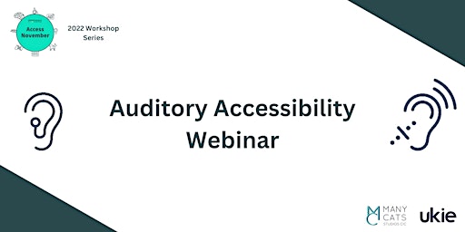 Auditory Accessibility Webinar primary image