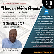 Learn How to Write Grants (that actually receive funding)