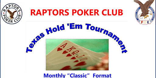 Dec. Monthly Texas Hold'em Tournament