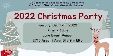 2022 Christmas Party: Connect Elko Women Owned Businesses