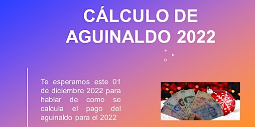 CALCULO AGUINALDO 2022