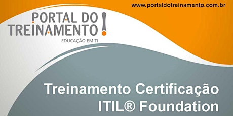 Imagem principal do evento Treinamento para Certificação ITIL® Foundation / Portal do Treinamento