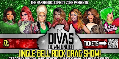 Divas Down Under Jingle Bell Rock Drag Show!!