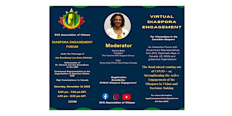 SVGAO Diaspora Engagement Forum