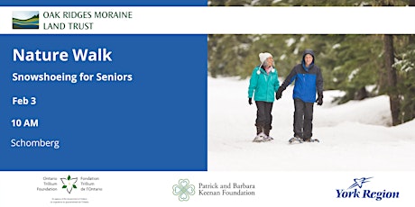 Nature Walk: Snowshoeing for Seniors