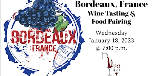 Wine Tasting & Dinner- Bordeaux