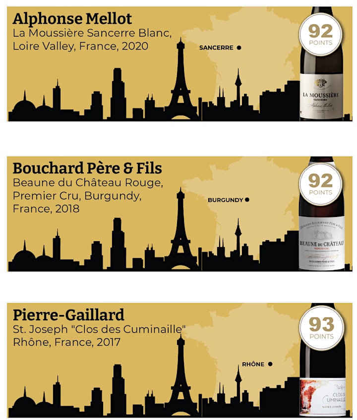 STARS of France | Virtual Tasting | Wine Delivered! image