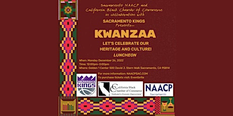 Greater Sacramento NAACP & Sacramento Kings Celebrating Kwanzaa