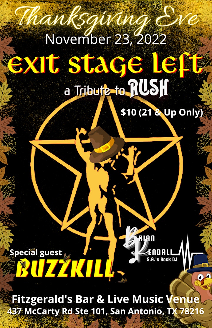 Exit Stage Left Rings in Thanksgiving! image