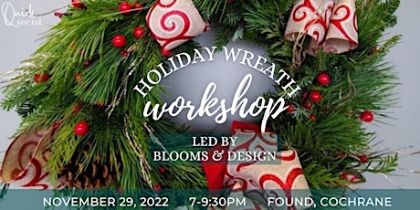 Holiday Wreath Workshop Night 2