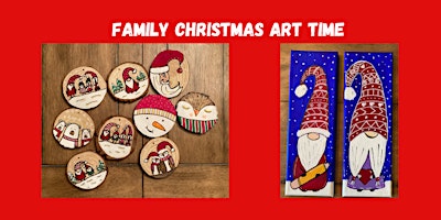 Family Christmas Art Time