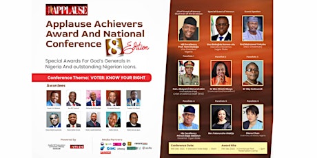 Applause Achievers Award and National Conference (8th Edition)