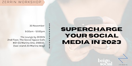 Supercharge Your Social Media: Strategy Workshop for 2023 by Beige Social