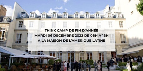 Créa In'Pulse 2e THINK CAMP 2022 | Marathon PITCH| Conférences | Networking