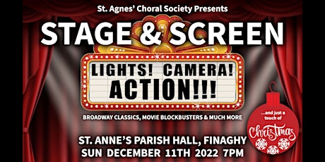St Agnes Choral Society in Concert: Stage & Screen and a touch of Christmas