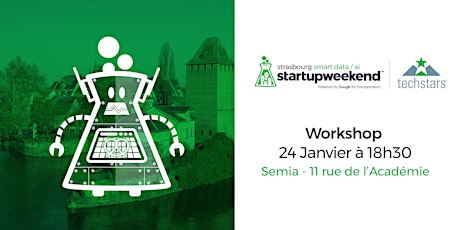 Image principale de Workshop Startup Weekend Strasbourg - Smart Data / AI
