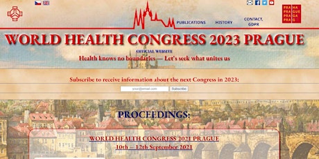 World Health Congress 2023 Prague