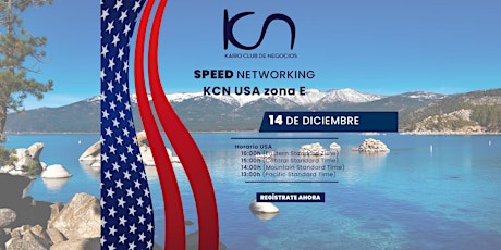 KCN Speed Networking Online USA - 14 de diciembre