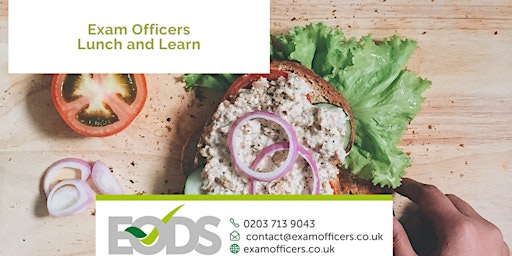 Exam Officers Lunch and Learn - January  Session