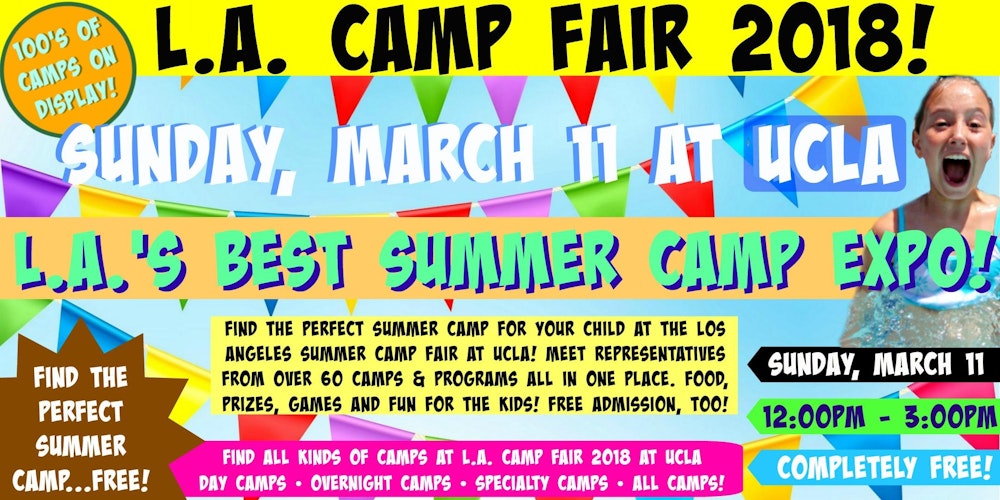 Image result for L.A. Camp Fair 2018 at UCLA