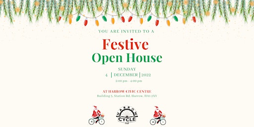 Harrow Cycle Hub Festive Open House