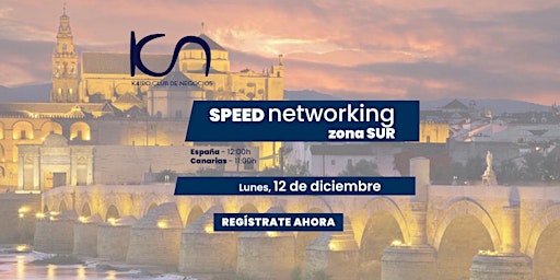 Speed Networking Online Zona Sur - 12 de diciembre