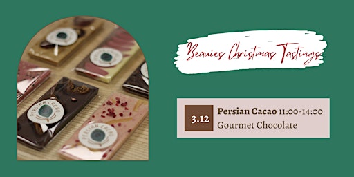 Gourmet chocolate tasting with  Persian Cacao