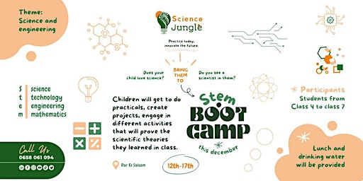 STEM BOOTCAMP FOR KIDS (Science and Engineering)