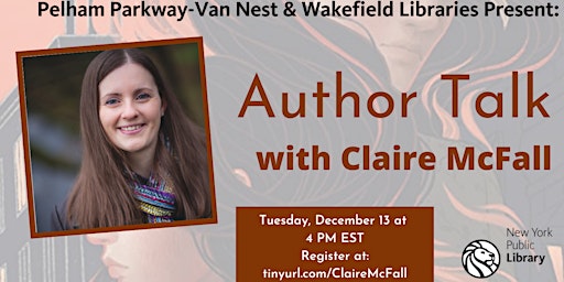 Author Talk with Claire McFall
