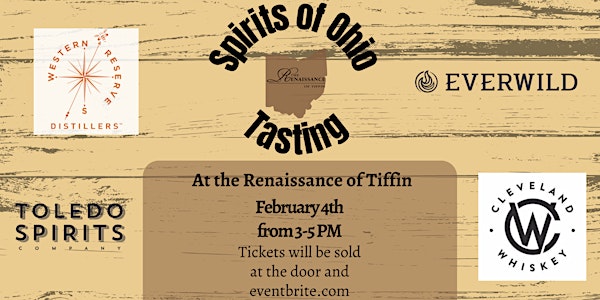 Spirits of Ohio Tasting at The Renaissance of Tiffin
