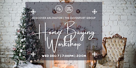 Discover Arlington: Virtual Home Buying Workshop (Dec 7)
