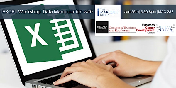 Excel Workshop: Data Manipulation with The Marquee Group