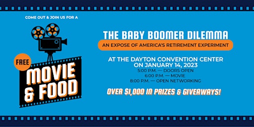 FREE Movie & Food - The Baby Boomer Dilemma