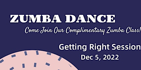 Complimentary Get that Body Right Zumba Class