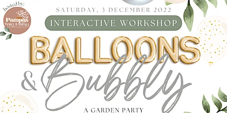 Balloons & Bubbly: Interactive Holiday Workshop at AGP Winterfest!