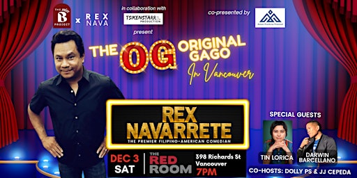 The OG Rex Navarrete Live in Vancouver | Stand-Up Comedy Show Vancouver