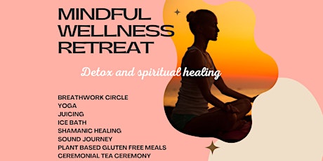 Mindful wellness retreat, yoga, detox, shamanic healing, sound journey.
