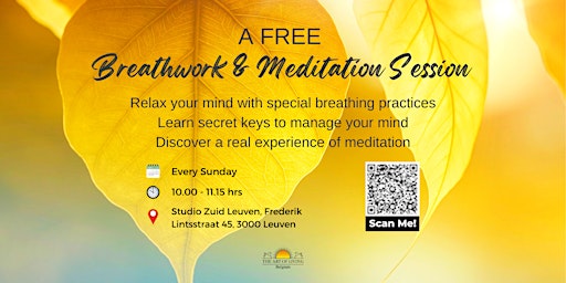 A free Breathwork & Meditation Session