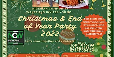 Christmas & End of Year Party 2022